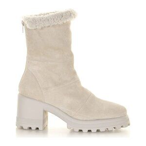 NEW  VOILE BLANCHE Claire 01 Suede Booties in belge 0126 16m8